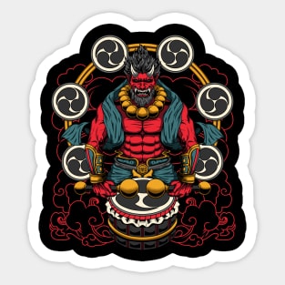 Raijin Sticker